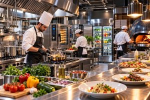 Оборудование для профессиональной кухни: оснащение ресторана, кафе, столовой, бара и пиццерии